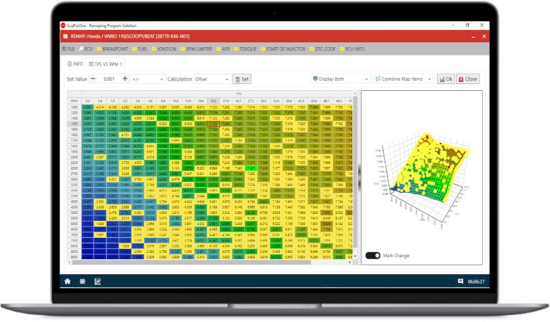 Diagnostics: Map Data Analyses / Data Trace without Cell Color